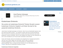 Tablet Screenshot of kostenloses-girokonto.com